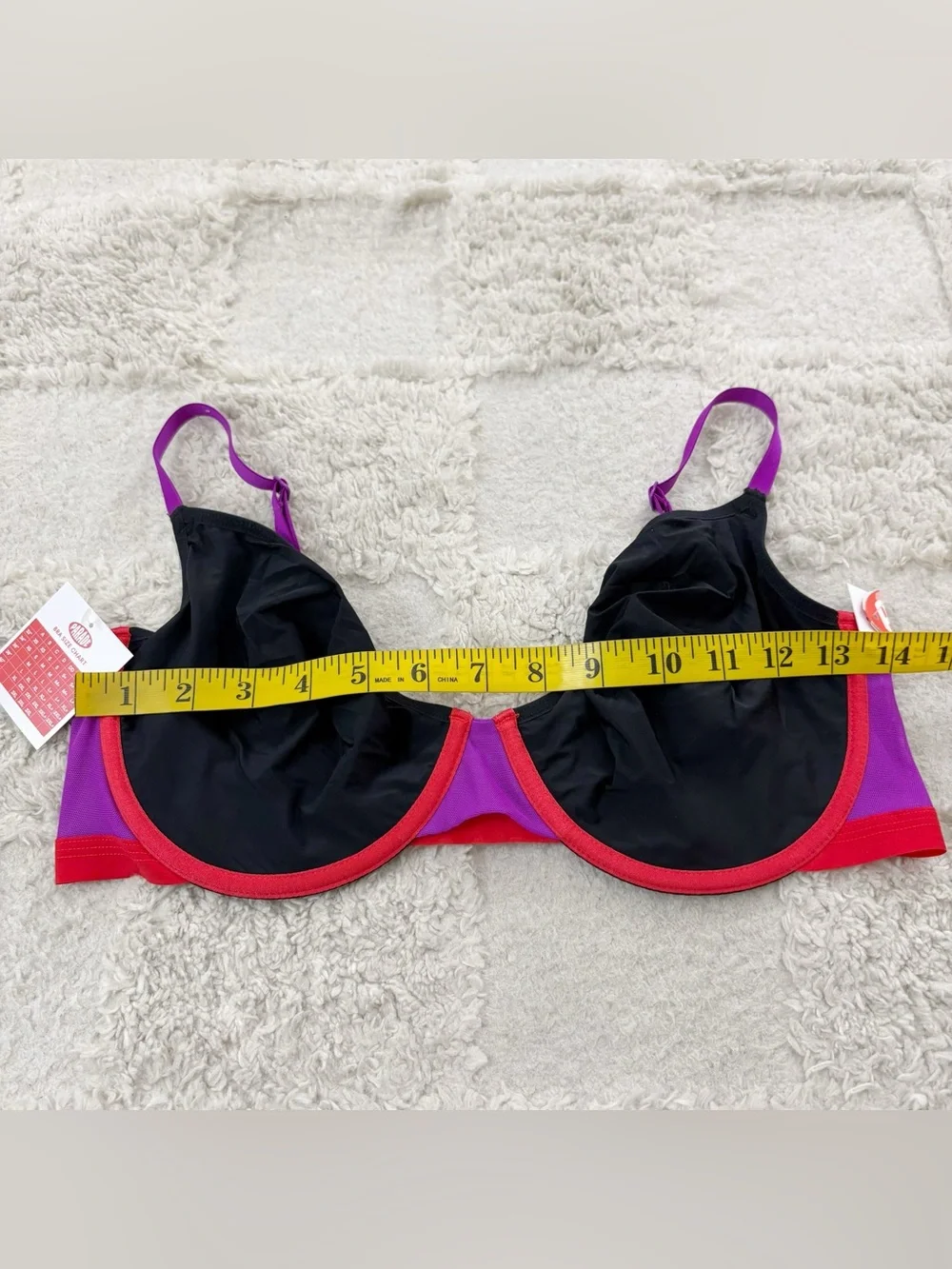 NWT Parade Women's Re:Play Unlined Underwire Bralette M+